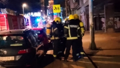 "GORELE SU GREJALICE I CEVI" Ugašen požar u Kosovskoj