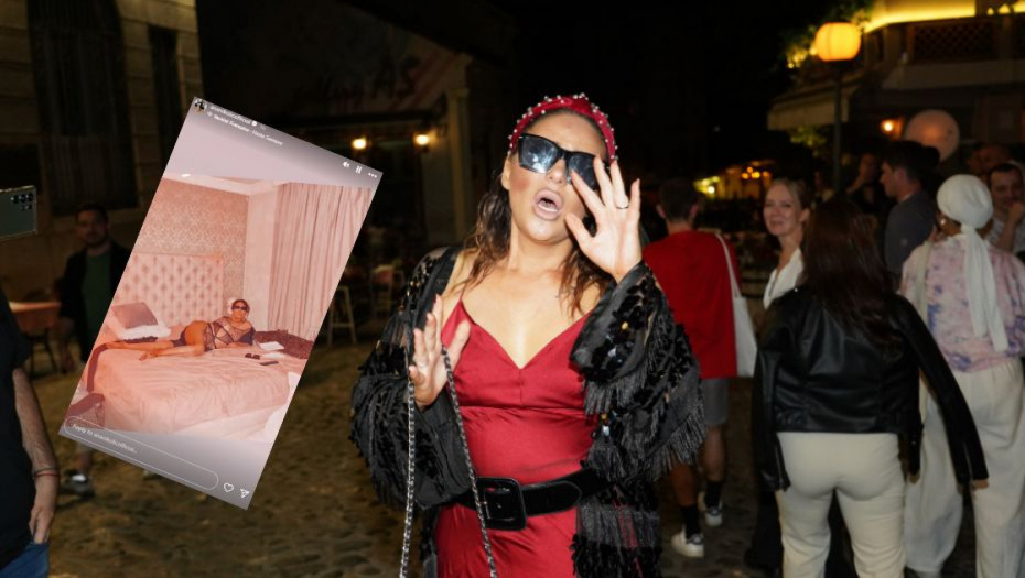 POLUGOLA ANA NIKOLIĆ LEŽI U KREVETU! Isplivala intimna fotka pevačice, javnost u šoku, komentari samo pljušte