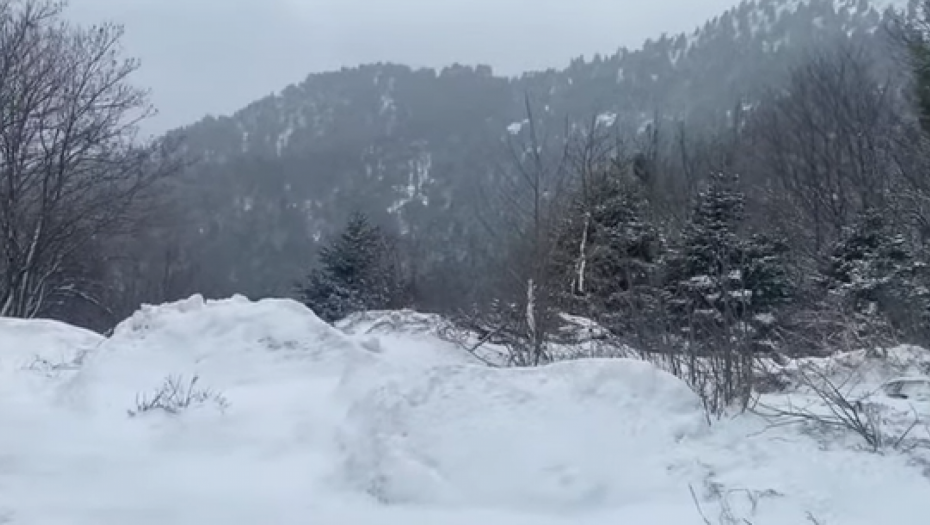 SNEG I HLADNOĆA OKOVALI GRČKU Putevi blokirani, škole zatvorene, trajekti ne rade (FOTO/VIDEO)