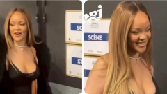 BOMBASTIČNA RIRI Pop diva Rijana ukrala svu pažnju, jednostavna haljina istakla zanosne obline