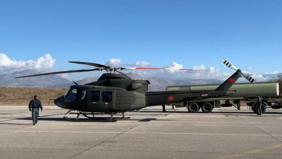 CRNOGORCI POKVARILI HELIKOPTER DOK JE BIO NA PISTI Oko milion evra štete , a još nije ni poleteo