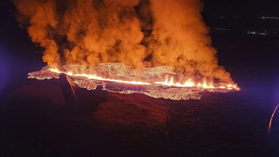 NOVA ERUPCIJA VULKANA NA ISLANDU Drugi put ove godine na istom poluostrvu (VIDEO)