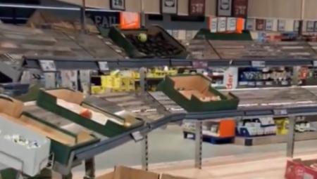 FRANCUSKA NA IVICI GLADI Prodavnice ostaju bez hrane, nema hleba, jogurta... (VIDEO)