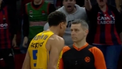 SKANDAL DRMA EVROLIGU Pomračenje: Jedna od najboljih igrača nasrnuo na sudiju (VIDEO)