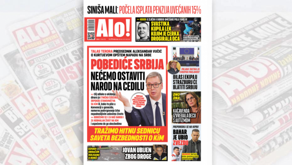 POBEDIĆE SRBIJA Predsednik Vučić o Kurtijevom opštem napadu na Srbe