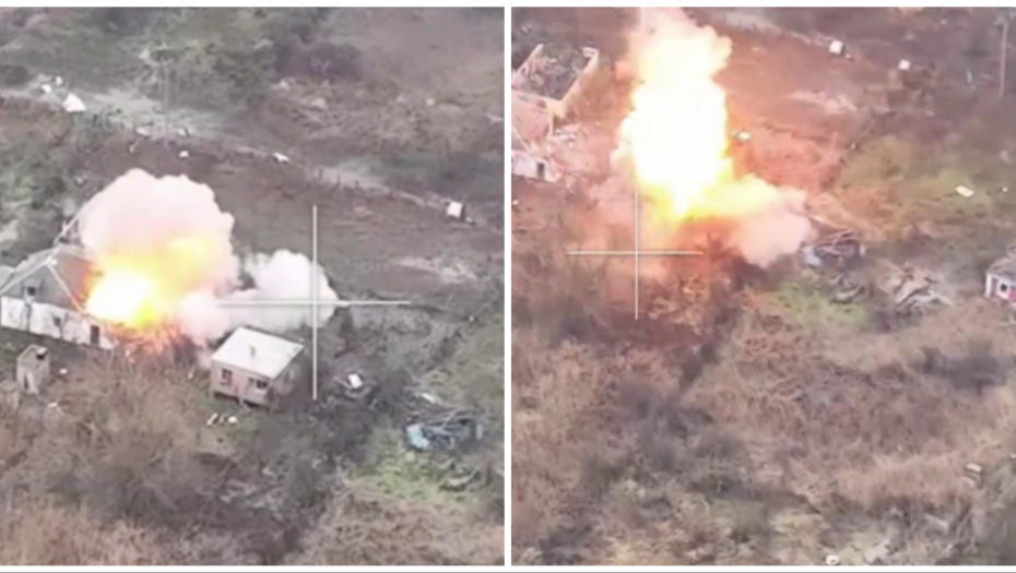 RUSKA MOĆNA "ZVER" IZVELA STRAŠAN UDAR Uništeno dragoceno skadište municije na frontu! (VIDEO)