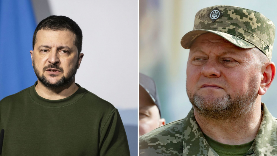 ŠOK U VRHU UKRAJINE Zalužni podržao kritiku Zelenskog: "Postali smo taoci večitog rata"