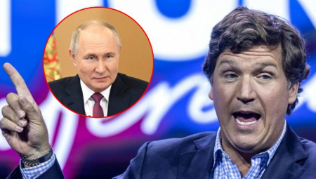 TAKER KARLSON OKAČIO SLIKU SA PUTINOM Mreže "gore", ovo je najava za ono u ponoć