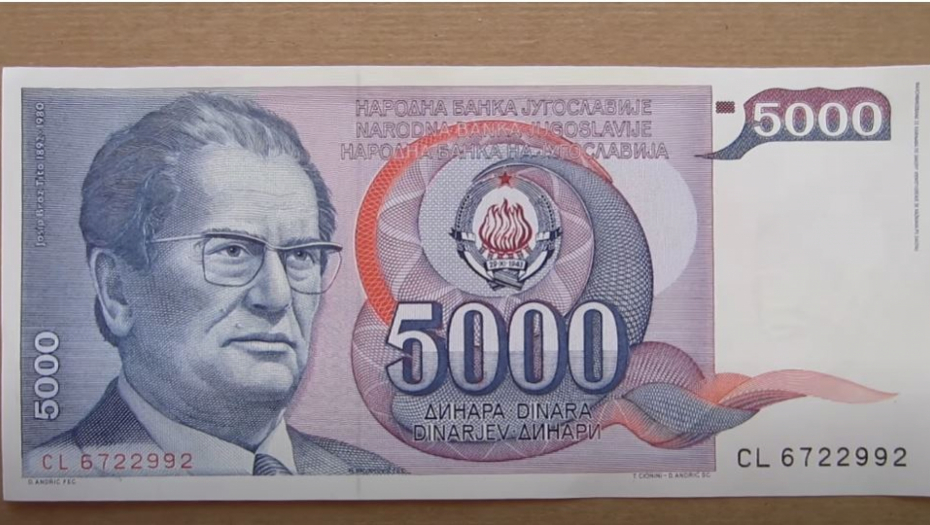 Novčanica sa Titom imala je NEVEROVATNU GREŠKU koju je retko ko primetio (VIDEO)