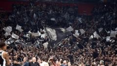 JEDNA OD NAJLEPŠIH SRPKINJA NAVIJA ZA CRNO-BELE Bodrila iz sve snage Partizan u Areni, njena objava odjeknula u svetu