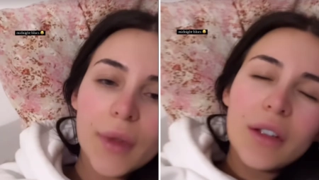 CECINA ĆERKA PEVA, A SVI PRIČAJU O REAKCIJI NEMANJE GUDELJA Anastasija se snimala u krevetu, pa onda odbrusila mužu