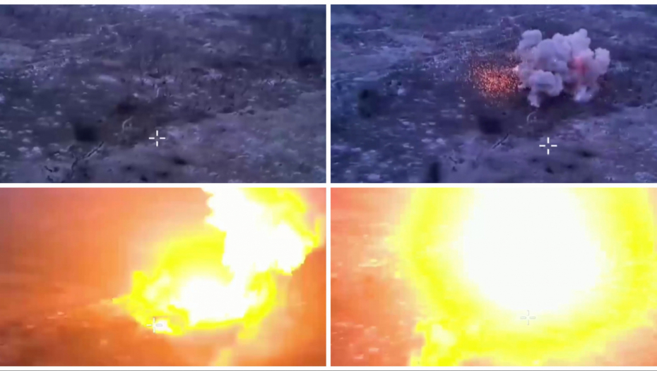 DRAGOCENO SKLADIŠTE MUNICIJE ODLETELO U VAZDUH Težak udarac za Ukrajinu (FOTO/VIDEO)