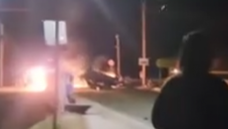NASRED PUTA BUKTINJA Snimak sa mesta jezive nesreće kod Kruševca (VIDEO)