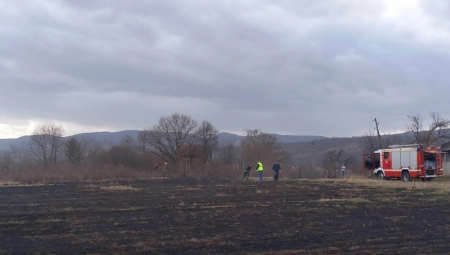 VELIKI POŽAR KOD ČAČKA Vatra progutala površinu od jednog hektara, vetar ubrzao širenje (FOTO