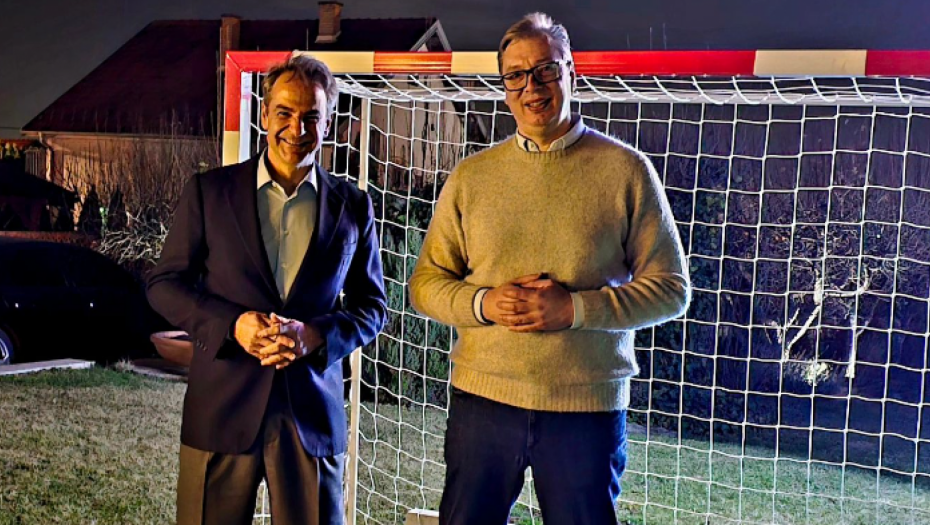 VUČIĆ DANAS SA MICOTAKISOM Prvo tet-a-tet sastanak, potom Srpsko-grčki poslovni forum