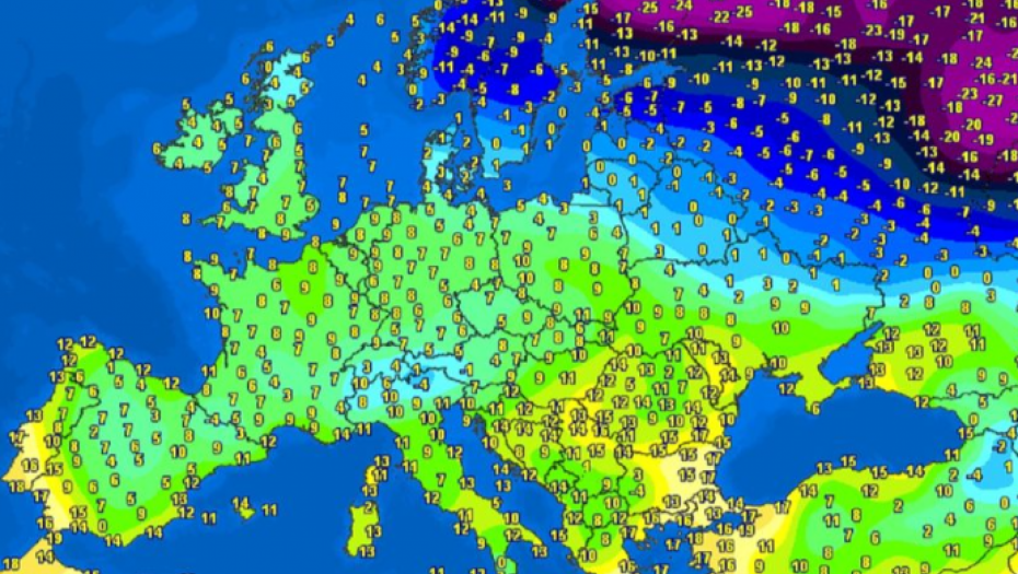 U OVOM DELU EVROPE VEČERAS JE -35 STEPENI Širi se ledeni talas, i njih će okovati