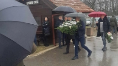 Željko Obradović među prvima na sahrani Dejana Milojevića