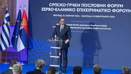 GRČKE KOMPANIJE DOBRODOŠLE U SRBIJU Vučić na poslovnom forumu: "Ovo što smo mi predvideli da radimo, to se neće završiti 2027."