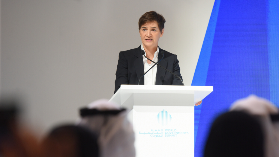 BROJNI BILATERALNI SASTANCI Premijerka Brnabić završila učešće na Svetskom samitu vlada u Dubaiju