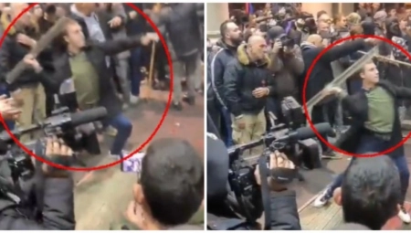 STUDENT ZA KOG ĐILASOVCI PIŠU DA JE SIROTAN JE POLICIJU NAPAO MOTKAMA! Isplivali snimci, sve se vidi, opet su uhvaćeni u lažima