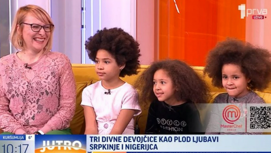 DECI JE SRPSKI MATERNJI JEZIK Srpkinja u braku sa muškarcem iz Nigerije ima tri ćerke, a evo šta kaže o osudama koje su trpeli