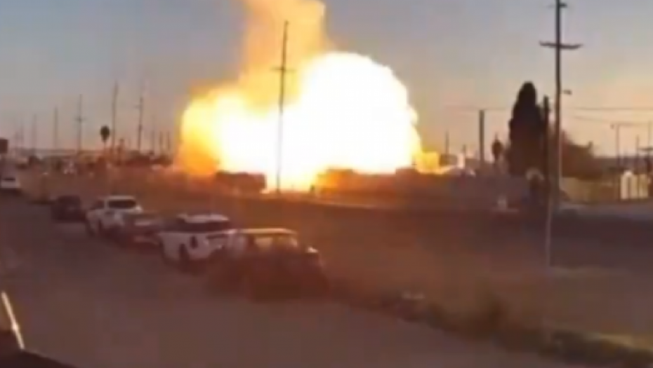 JEZIV SNIMAK EKSPLOZIJE  Užas u Los Anđelesu: Sedam ljudi povređeno (VIDEO)