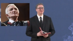 PREDSEDNIK VUČIĆ ODLIKOVAO MIRKA KODIĆA Osim njega, ordenje dobile i tri pevačice