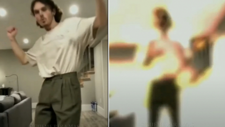 DA LI JE OVO MOGUĆE? Jeziva figura se odjednom pojavila u Tiktok videu, pratioci šokirani (VIDEO)