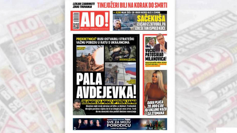 NAJKRVAVIJI OBRAČUN OD BAHMUTA Pala Avdejevka, Zelenski krivi samo jednu stranu!