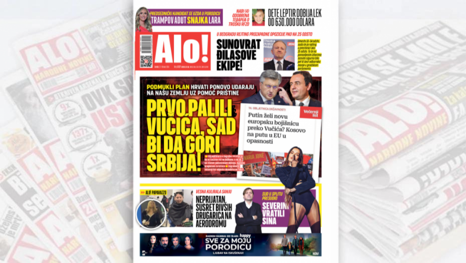 PRVO PALILI VUČIĆA, SAD BI DA GORI SRBIJA! Podmukli plan! Hrvati ponovo udaraju na našu zemlju uz pomoć Prištine