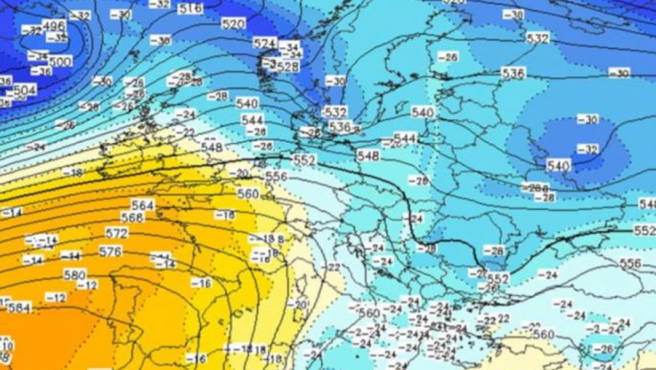 ORKANSKA OLUJA SA ATLANTIKA IDE KA EVROPI Očekuju nas NEVEROVATNA kolebanja vremena