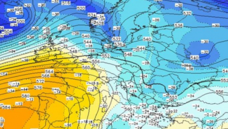 ORKANSKA OLUJA SA ATLANTIKA IDE KA EVROPI Očekuju nas NEVEROVATNA kolebanja vremena
