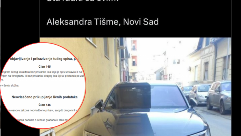 DRAMA BAHATOG VOZAČA Nakon što su objavili fotografiju njegovog auta, počeo da preti! ZATVORSKA KAZNA ZA OBJAVLJIVANJE TUĐIH FOTOGRAFIJA