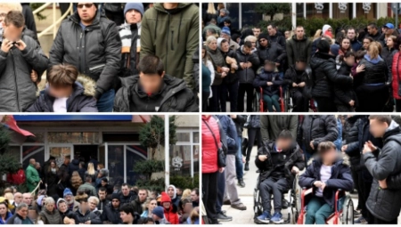 KURTI, GDE ĆE TI DUŠA? NOVE POTRESNE SCENE NA KiM - Osobe sa invaliditetom i roditelji dece sa smetnjama u razvoju čekaju na isplatu