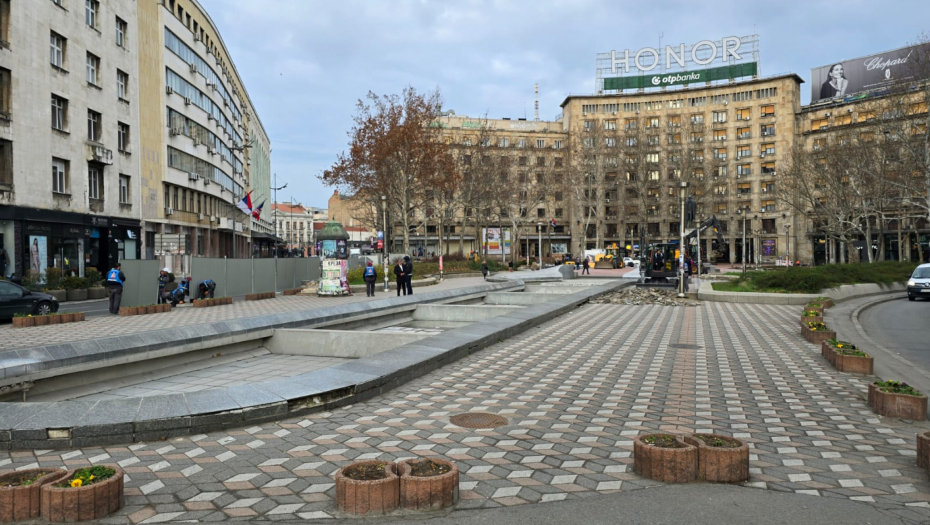 POČINJU RADOVI NA TRGU NIKOLE PAŠIĆA Centar Beograda zablistaće u novom sjaju (FOTO)