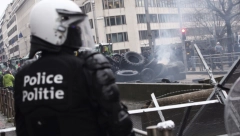 BLOKIRAN BRISEL Zatvoreni putevi i tuneli, glavni protest ispred sedišta EU (FOTO)