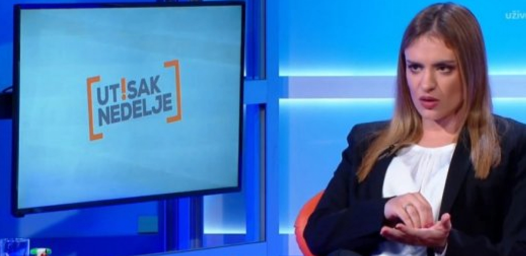 MILICA "RASTURILA" OLJU BEĆKOVIĆ Haos u studiju, voditeljka kada je ovo čula nije mogla da se smiri! (VIDEO)