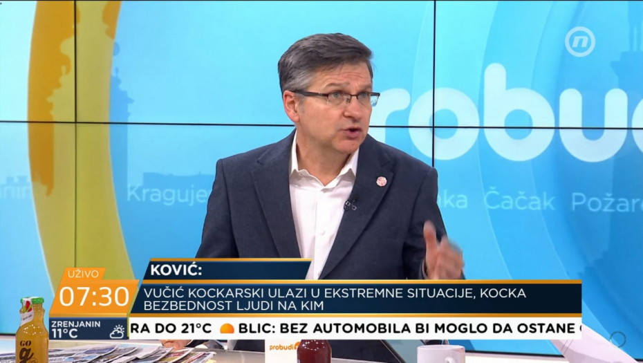 NEVIĐENA SRAMOTA ŠOLAKOVIH MEDIJA Lažirali izjavu Kovića da bi napali Vučića, a odbranili Kurtija (POGLEDAJTE DOKAZ)