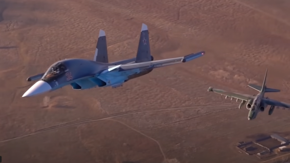 HAOS NA NEBU IZNAD KURSKA Ukrajina tvrdi da je oborila ruski Su-34, objavljen snimak (VIDEO)