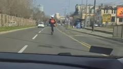 "GRAD JE NAŠ!" Hit snimak vožnje "zeca" na beogradskim ulicama (VIDEO)