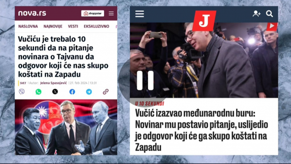 HRVATI I SRPSKI TAJKUNI NA ISTOM ZADATKU Srušiti Vučića i Srbiju (VIDEO)