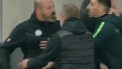 STANKOVIĆ POTPUNO POLUDEO Urlao na sudiju, jedva ga zadržali da ne napravi još veći haos, a na kraju je isključen sa utakmice (VIDEO)