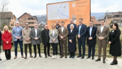 TANASKOVIĆ U NOVOM PAZARU: Počeli radovi na korićenju reka (FOTO)