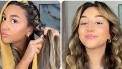 FRIZURA KAO IZ SALONA Evo kako da napravite savršene lokne kod kuće koje vas neće ništa koštati