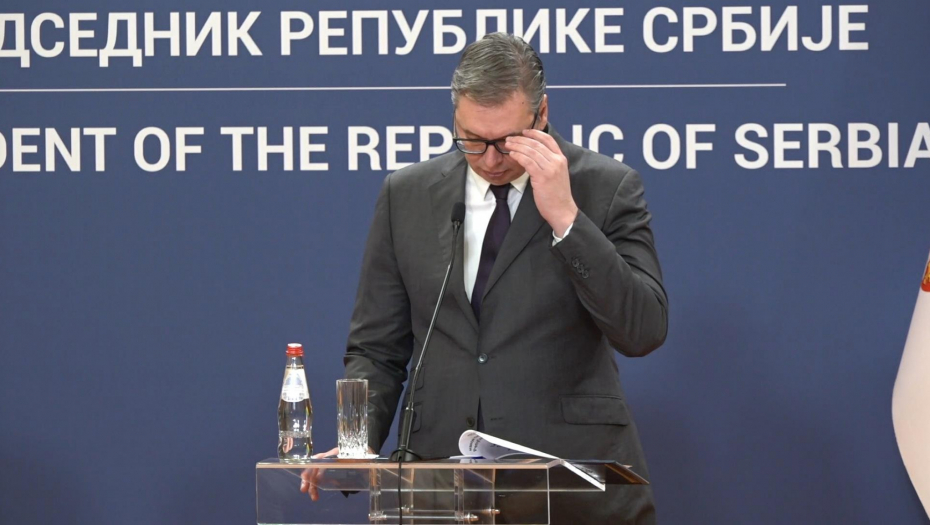 Vučić se sutra obraća naciji