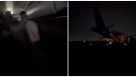 "OSTAVITE PRTLJAG, IZAĐITE ODMAH NAPOLJE" Dramatičan snimak evakuacije na aerodromu "Nikola Tesla", stjuardesa sve alarmira, NASTALA OPŠTA VREVA (VIDEO)