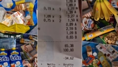 SRPSKI VOZAČ OBJAVIO RAČUN IZ NEMAČKOG MARKETA "Mnogo para, a ništa konkretno za pojesti" - SVE JE OBJAVIO, tako se tamo živi (VIDEO)