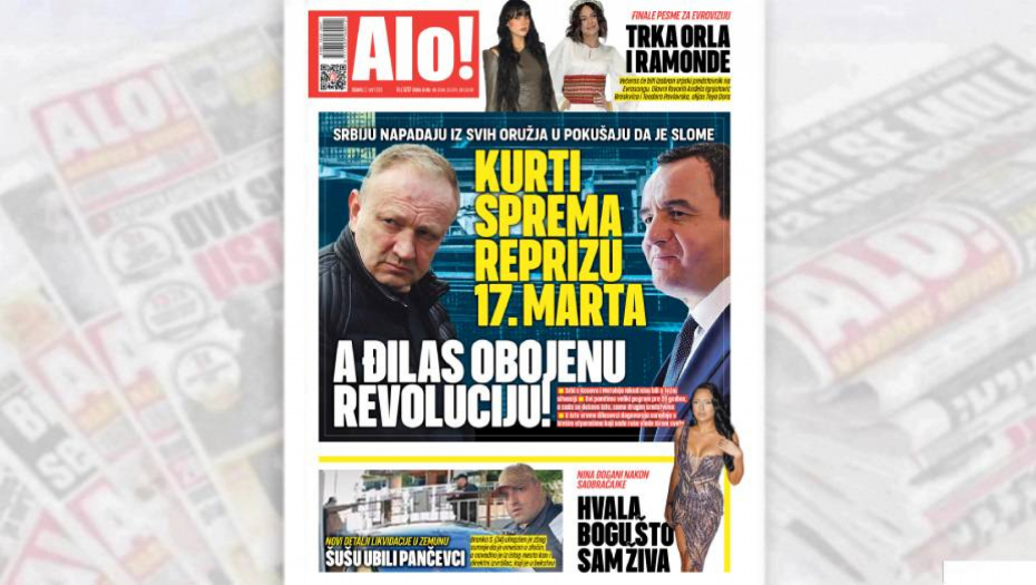 KURTI SPREMA REPRIZU 17. MARTA, A ĐILAS OBOJENU REVOLUCIJU! Srbiju napadaju iz svih oružja u pokušaju da je slome