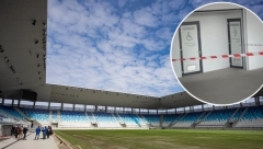 BRUKA U HRVATSKOJ Umalo izbegnuta TRAGEDIJA, stadion plaćen 80.000.000 se RASPADA (VIDEO)