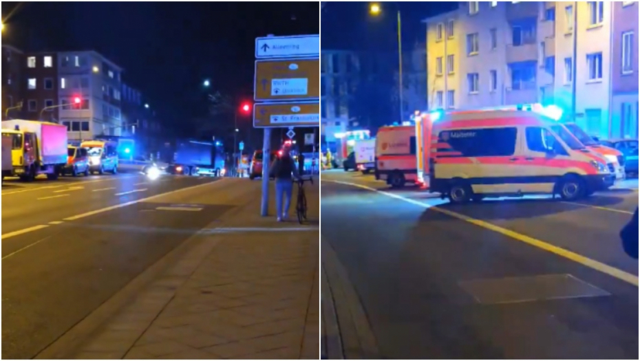 PRVI SNIMCI DRAME U NEMAČKOJ Naoružana žena upala u kliniku, policija blokirala ceo kraj (VIDEO)